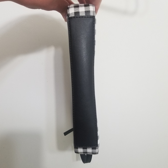EUC Nanette Lepore b&w plaid purse - Picture 6 of 10